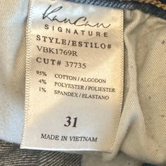 KanCan Dark Blue Flare Jeans Women’s Size 31 - Picture 6 of 9